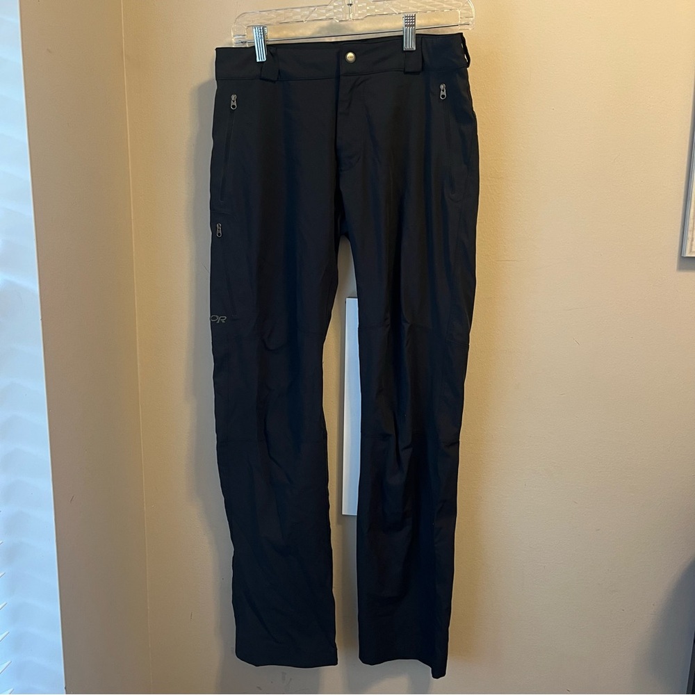 Outdoor Research pants  Light Weight Hiking Zip Womens Size 2 Black
